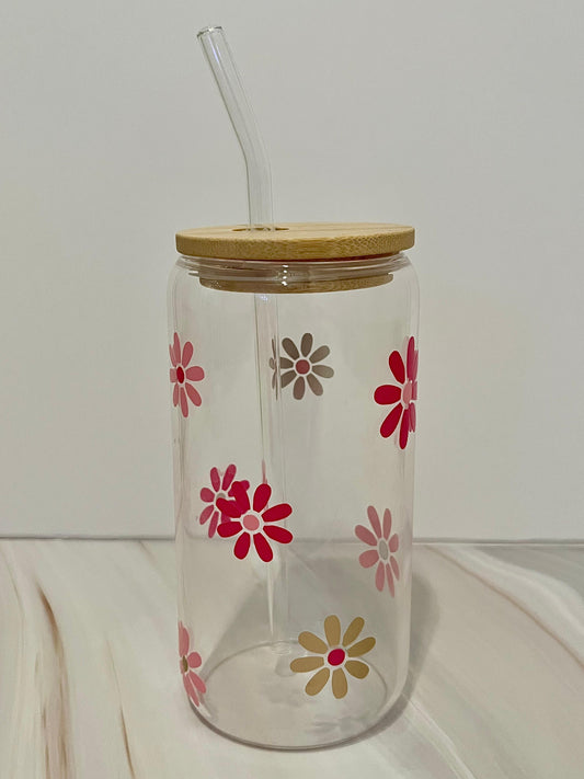 Trinkglas "Blumen"